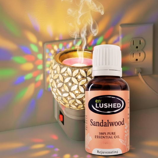 Aroma Oil Burner | Electric Diffuser with Pure Aroma Oil for Home Fragrance| Aromatherapy | Helps in Calming, Stress & Sleep