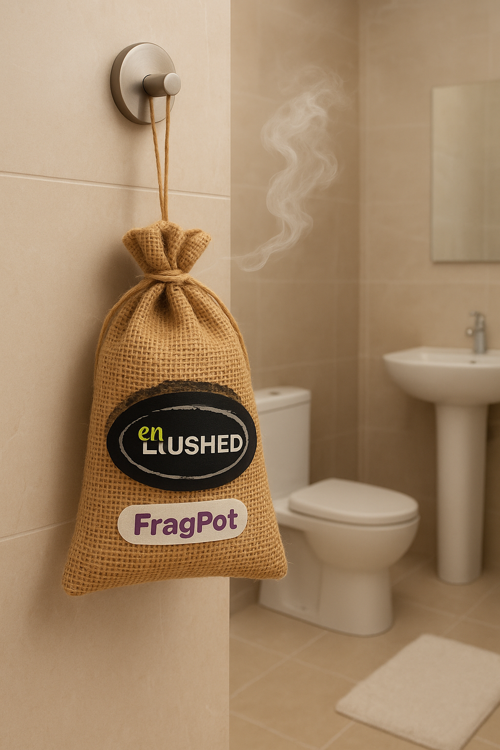 Fragpot Freshener Wardrobe|Toilet|Home with Camphor & Clove, Ultimate Freshness & Protection from Foul Smell & infestation