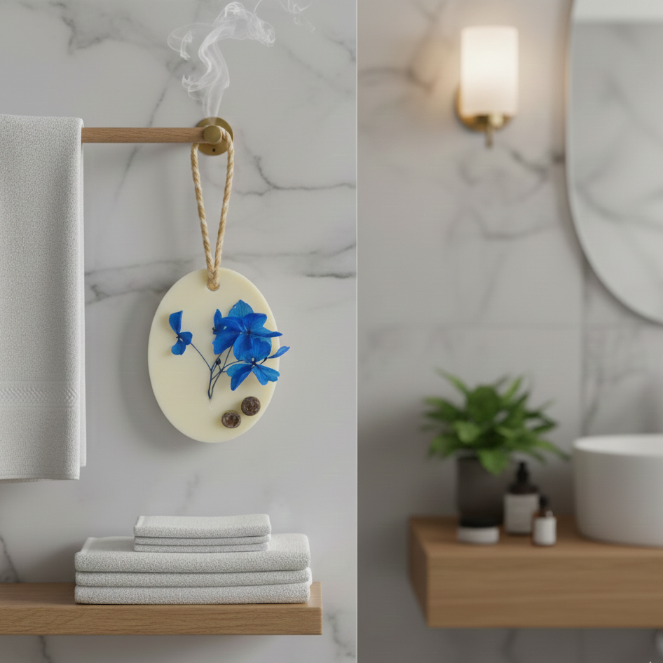 Wax Air Freshener for Wardrobe|Car|Bathroom|Office with high Natural Fragrance load keeps your Clothes & Wardrobe free from bugs, moths or foul smell