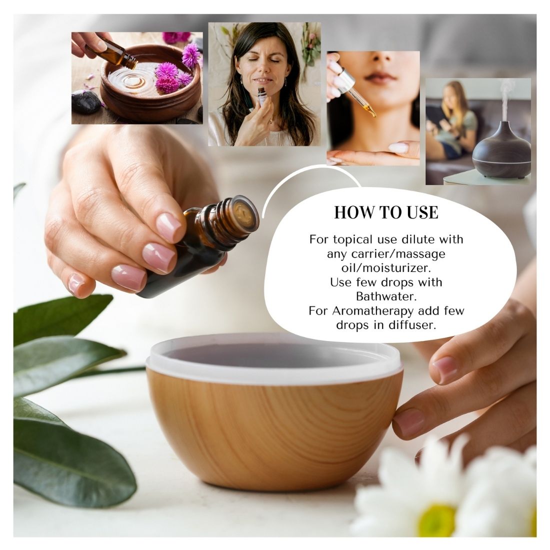 Pure and natural Lemongrass Essential Oil for Rejuvenation, Skin Benefits and Aromatherapy