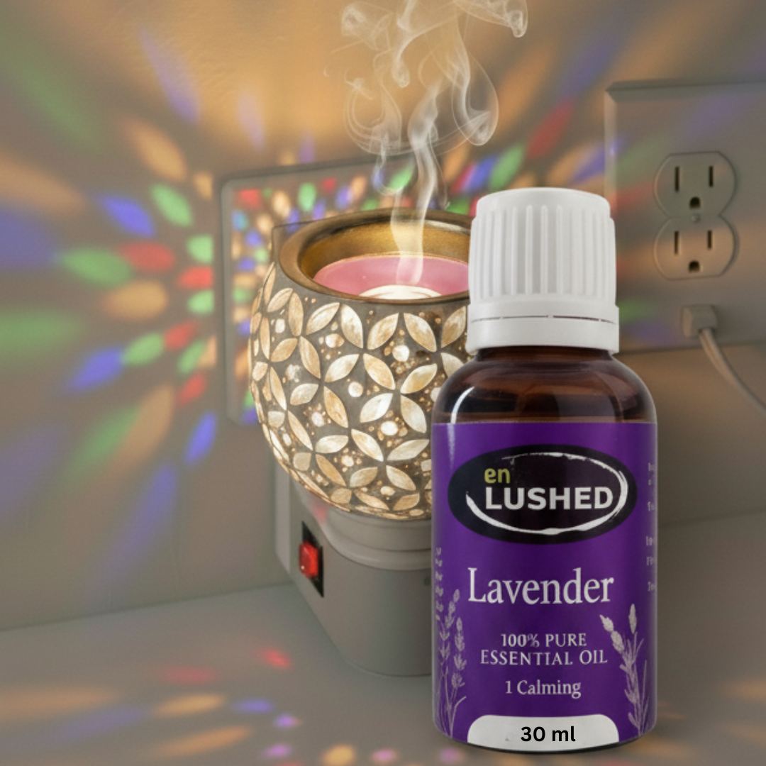 Aroma Oil Burner | Electric Diffuser with Pure Aroma Oil for Home Fragrance| Aromatherapy | Helps in Calming, Stress & Sleep